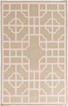 Alakanuk Modern Tan/Beige Area Rug