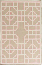 Alakanuk Modern Tan/Beige Area Rug