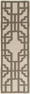 Alakanuk Modern Beige/Brown Area Rug
