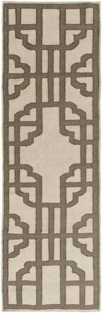 Alakanuk Modern Beige/Brown Area Rug