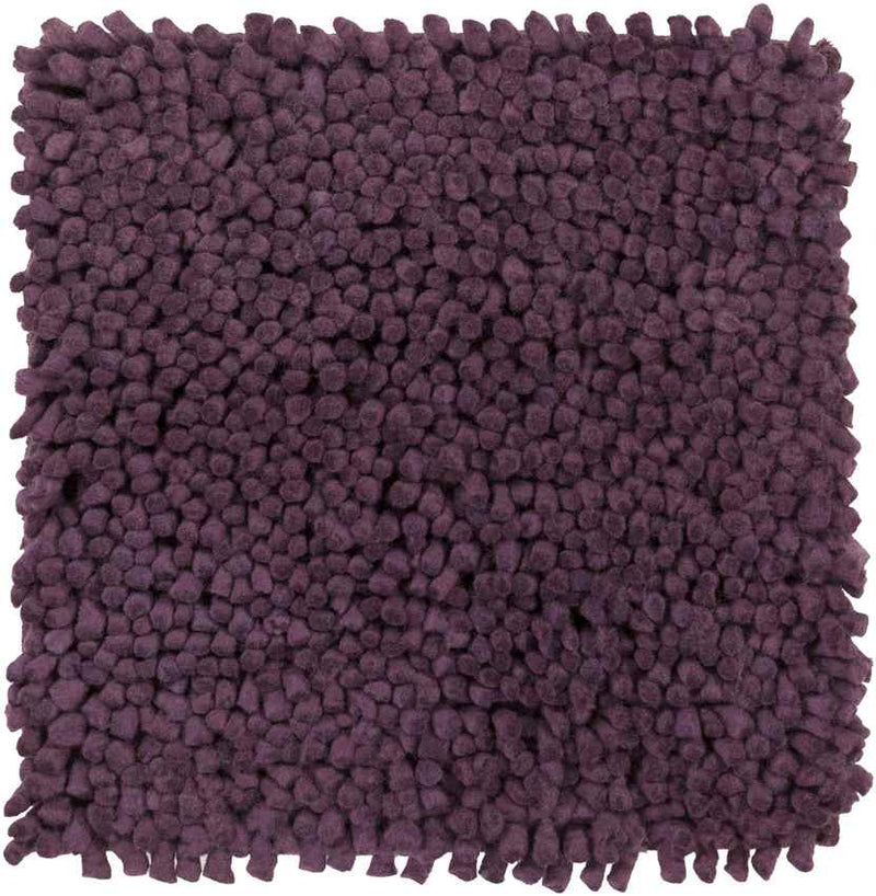 Geron Modern Prune Purple Area Rug