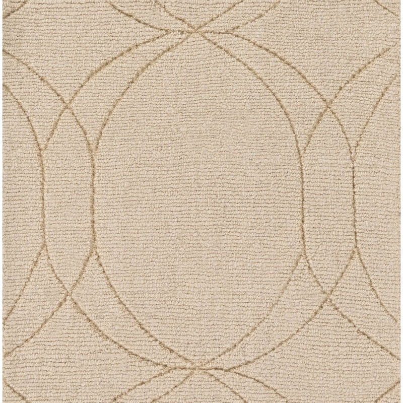 Arabi Modern Khaki Area Rug