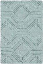 Maureen Modern Blue Area Rug