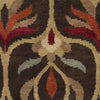 Ardencroft Traditional Dark Brown/Tan Area Rug