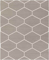 Arvada Modern Taupe/White Area Rug