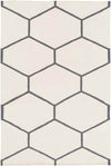Arvada Modern Gray/Ivory Area Rug