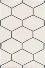 Arvada Modern Gray/Ivory Area Rug