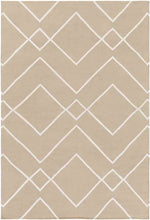 Arvin Modern Taupe/Ivory Area Rug