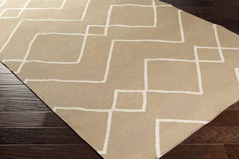 Arvin Modern Taupe/Ivory Area Rug