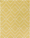 Arvin Modern White/Gold Area Rug