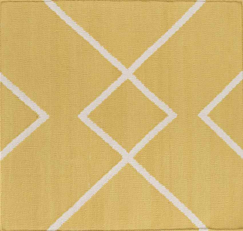 Arvin Modern White/Gold Area Rug