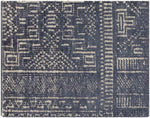 Jaimie Traditional Dark Blue Area Rug