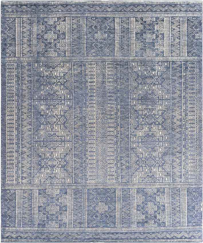 Jaimie Traditional Dark Blue Area Rug