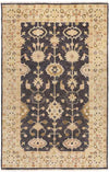 Taranto Traditional Black/Gold Area Rug