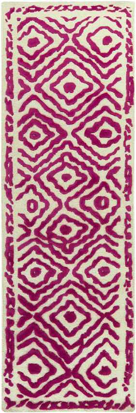 Ashland Modern Pink/Beige Area Rug