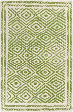 Ashland Modern Dark Green Area Rug