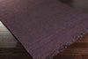 Shyann Cottage Jute Purple Area Rug