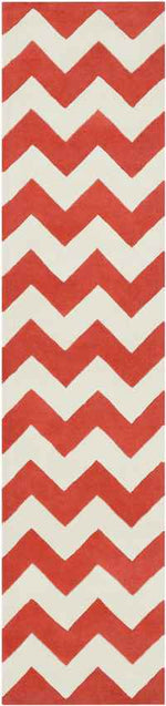 Zwiep Modern Orange/Ivory Area Rug