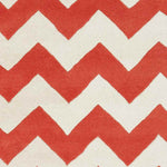 Zwiep Modern Orange/Ivory Area Rug