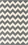 Zwiep Modern Gray/Ivory Area Rug