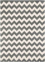 Zwiep Modern Gray/Ivory Area Rug