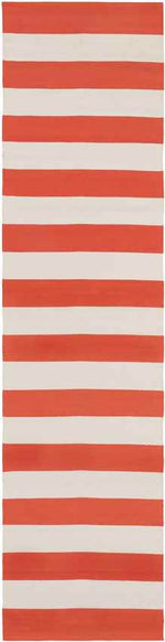 Atlanta Modern Bright Orange Area Rug