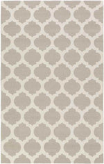 Aubrey Modern Light Gray/Gray Area Rug