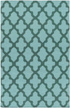 Woold Modern Light Blue Area Rug