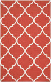 Woord Modern Orange Area Rug