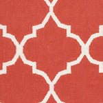 Woord Modern Orange Area Rug