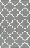 Woord Modern Charcoal Area Rug