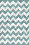 Wordragen Modern Teal Area Rug