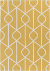 Avoca Modern Yellow Area Rug