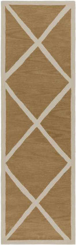 Baldwin Modern Orange/Ivory Area Rug