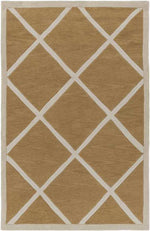 Baldwin Modern Orange/Ivory Area Rug