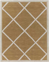 Baldwin Modern Orange/Ivory Area Rug
