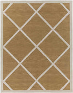 Baldwin Modern Orange/Ivory Area Rug