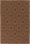 Bantam Modern Brown Area Rug
