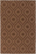 Bantam Modern Brown Area Rug