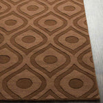 Bantam Modern Brown Area Rug
