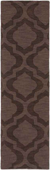 Bergerac Modern Dark Brown Area Rug
