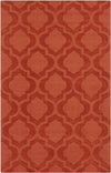 Bergerac Modern Brick Area Rug