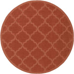 Ermont Modern Coral Red Area Rug