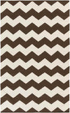 Zetten Modern Brown Area Rug