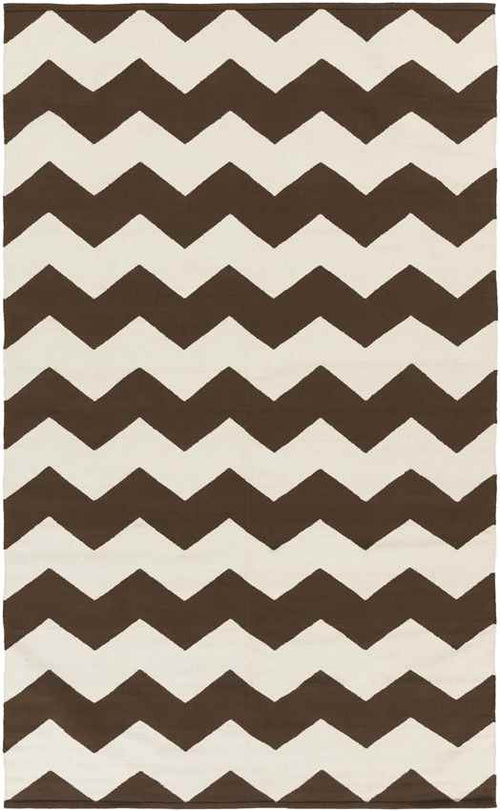 Zetten Modern Brown Area Rug