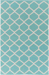 Baxley Modern Blue/Ivory Area Rug