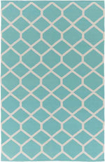 Baxley Modern Blue/Ivory Area Rug