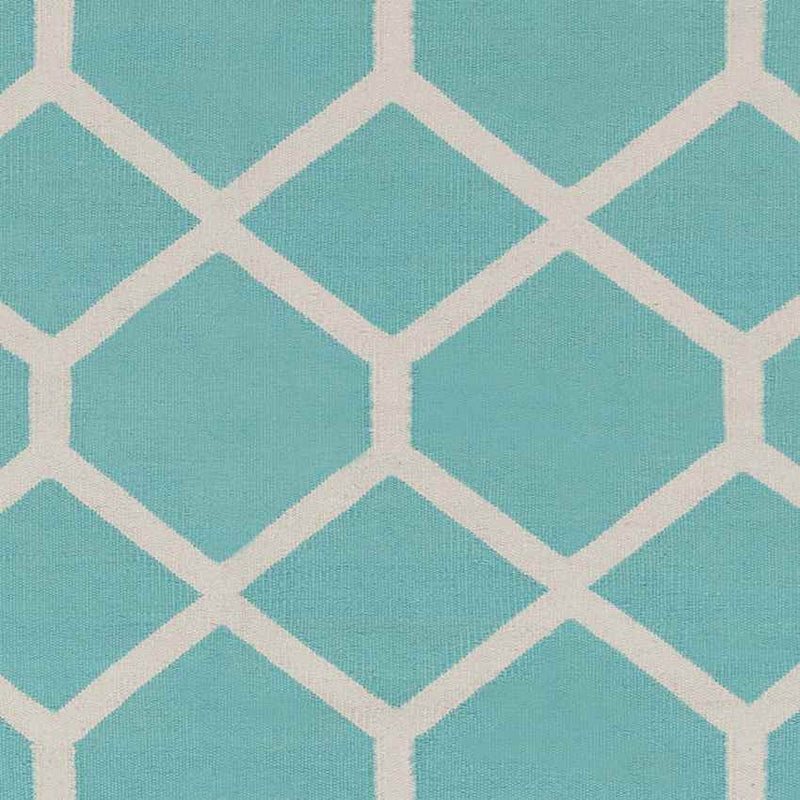 Baxley Modern Blue/Ivory Area Rug