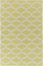 Zeumeren Modern Yellow/Ivory Area Rug