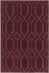 Audric Modern Burgundy Area Rug
